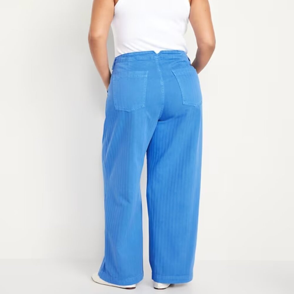 Old Navy High-Waisted Baggy Wide-Leg Jeans - NWT! - Picture 7 of 10
